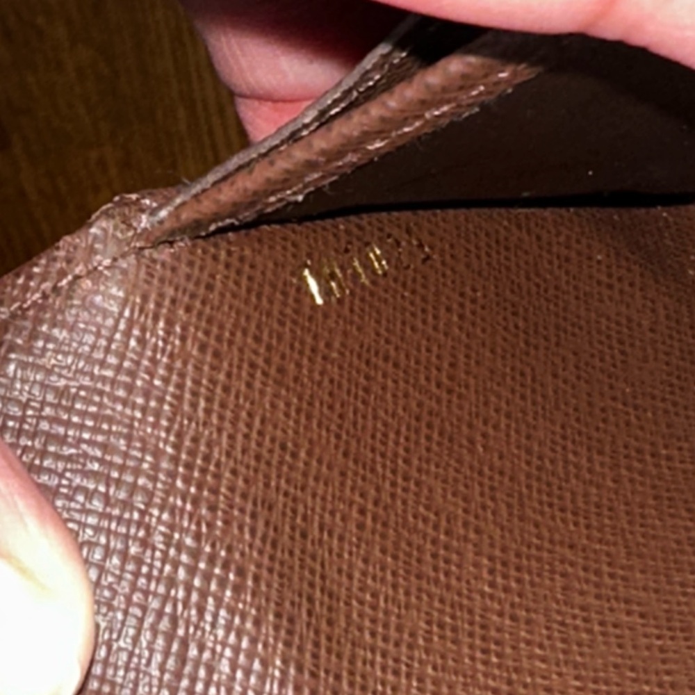 Louis Vuitton Mini Lin Monogram Long Wallet / Clutch Organizer with a Dust bag - Picture 14 of 14